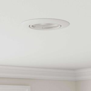 Pood24 Spotlightid prožektoritega 6 pcs Valge 9 x 9 cm Metall