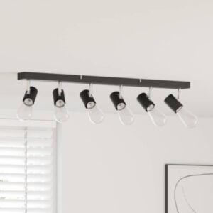 Pood24 Lae kohtvalgusti Must 73 x 6.5 x 11.5 cm Teras