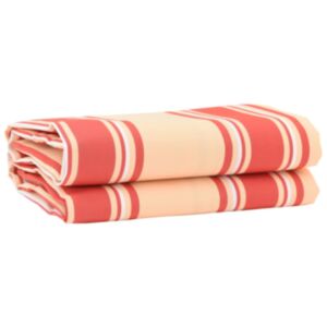 Pood24 Varikatuse asenduskangas kollane ja oranž 10 x 1.6 m kangas