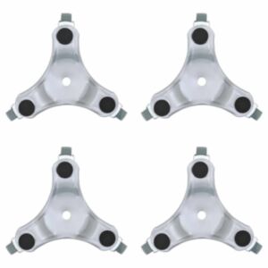 Pood24 mööblirullikud 4 tk 16 x 14,5 x 5,5 cm teras 180 kg