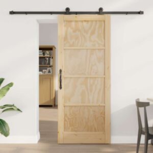 Pood24 Liugauk ORKDAL Naturaalne ja must 83 x 202 cm