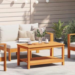 Pood24 Kohvilaud Pruun 110 x 55 x 45 cm tugev akaatsiapuit