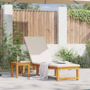 Pood24 Lamamistool 1-isik Pruun 53 x 202 x 89cm Akaatsiapuit