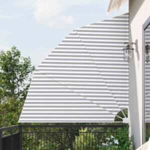 Pood24 Baldahhiin Tumehall ja valge 210 x 210 cm kangas