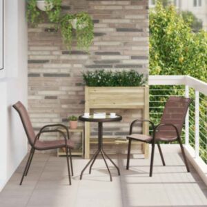 Pood24 Aia Bistroo Komplekt 3 pcs Pruun Teras