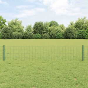 Pood24 Euro Aed koos 5 U Postiga Roheline 0.4x10 m Teras