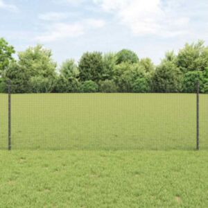 Pood24 keevitatud aed 5 U postiga Hall 0.8x10 m teras