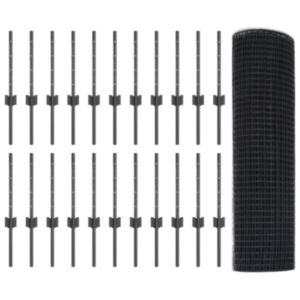 Pood24 keermestatud traafikaitse 22 U postiga Hall 0,4 x 50 m Teras