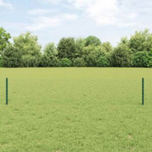 Pood24 Aedposti 5 tk U-kanal Roheline 40 cm Teras, Pood24 Kuusnurga Aed Roheline 0.4x10 m Teras