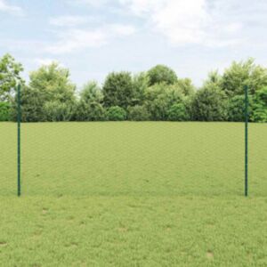 Pood24 aiapostid 5 tk U-kanal rohelised 120 cm teras, Pood24 kuusnurga aed roheline 1,2x10 m teras