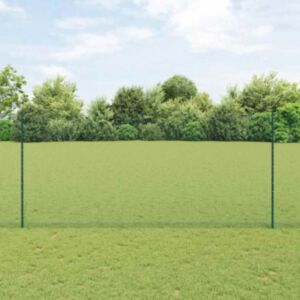 Pood24 Aia Postid 5 tk U-Kanal Roheline 140 cm Teras, Pood24 Kuusnurkne Aed Roheline 1.4x10 m Teras