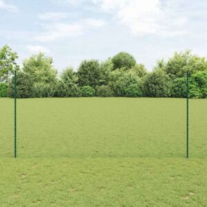 Pood24 Aia Postid 5 tk U-Kanal Roheline 150 cm Teras, Pood24 Hekiaed Roheline 1,5x10 m Teras