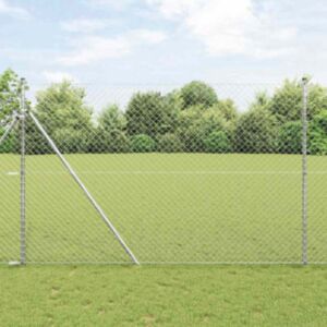 Pood24 Ahela Link Aed Hõbedane 10 x 1.5 m Galvaniseeritud teras
