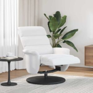 Pood24 Lamamistool Valge 71 x 98 x 106 cm Kunstnahk