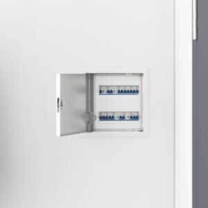 Pood24 Juurdepääs paneel 2 pcs Valge 20 x 20 cm Teras