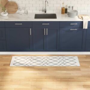 Pood24 Köögivaip Valge 150 x 45 cm Samet