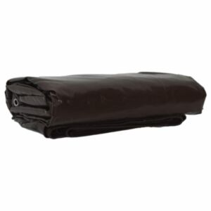 Pood24 Tarpaulin 650g / m² Pruun 1,5 x 2,5 m Lõuend PVC kattega