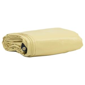 Pood24 Tarpaulin 650g / m² Beež 2 x 3 m Lõuend PVC kattega