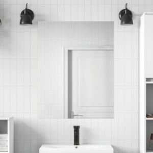 Pood24 Peegelkile 2 pcs Hõbedane PET