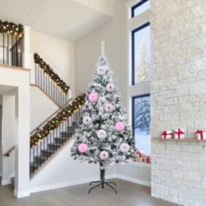 Pood24 Jõulupallide komplekt 3 pcs Roosa