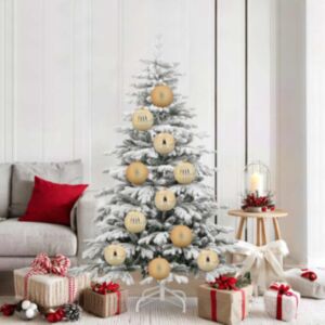 Pood24 Jõulupallide komplekt 9 pcs Kuldne