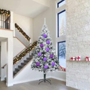 Pood24 Jõulupallide komplekt 4 pcs Lillakas