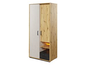 Riidekapp 2D1S QUBIC QB 03