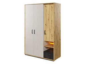 Riidekapp 3D1S QUBIC QB 02