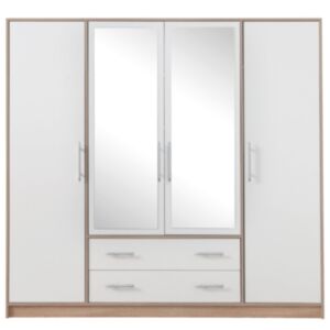 Riidekapp SMART SYSTEM SRL1 Peegliga