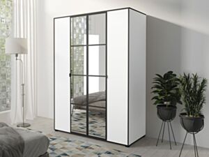 Riidekapp BIRELTO I 150 4D