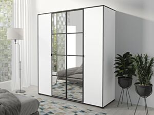 Riidekapp BIRELTO I 180 4D