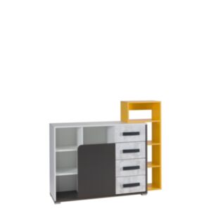 Kummut RUNO RU03 + riiul RU09