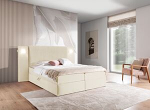 KONTINENTAALVOODI MARBELLA 180x200 Velvet 2250 + Delux 2250