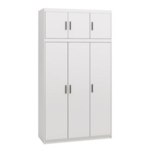 Riidekapp MELEN 3D lisariiulitega