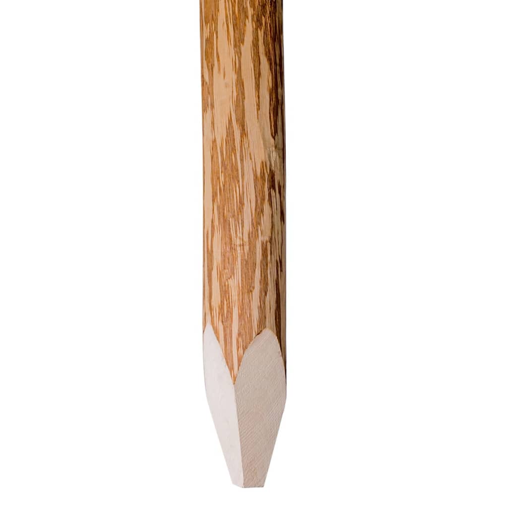 Terava otsaga aiapostid 4 tk, pähklipuit 120 cm