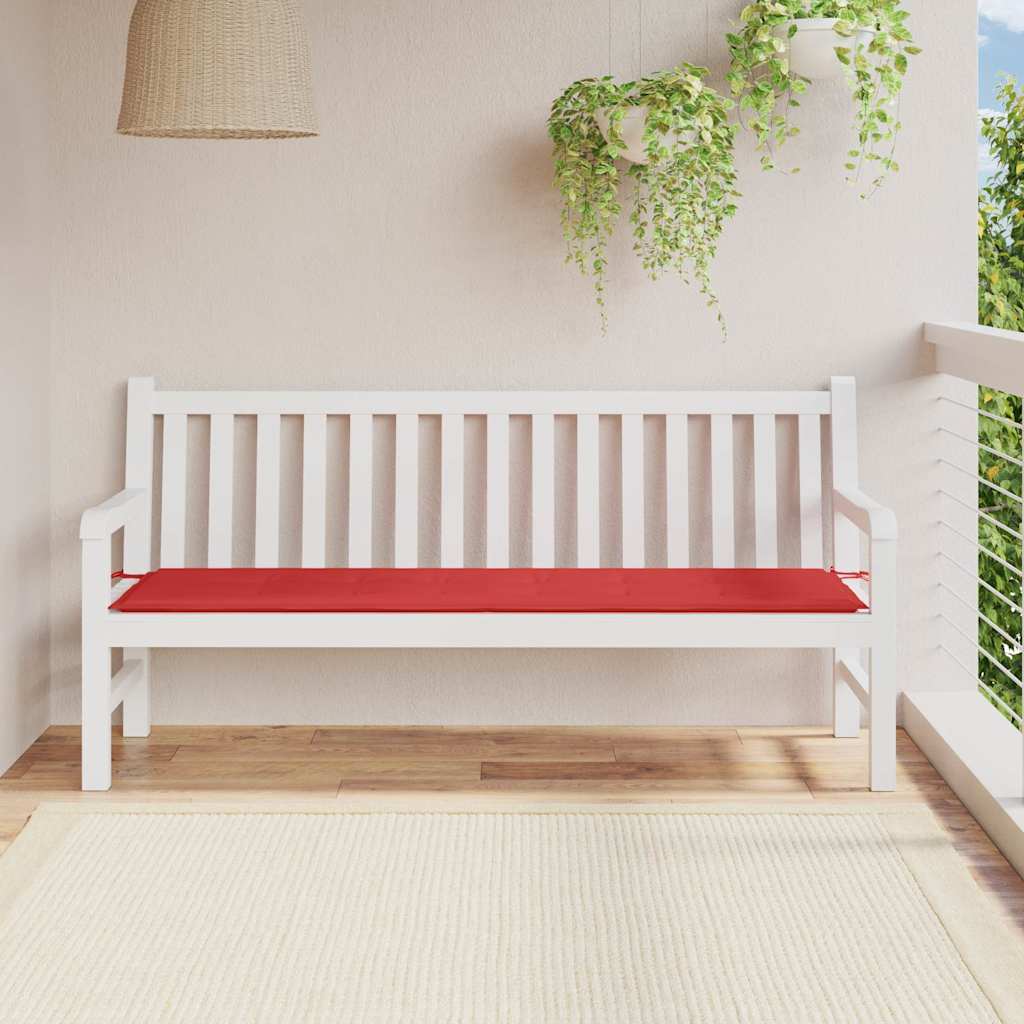 Aiapingi istmepadi, punane, 180x50x3 cm, oxford-kangas