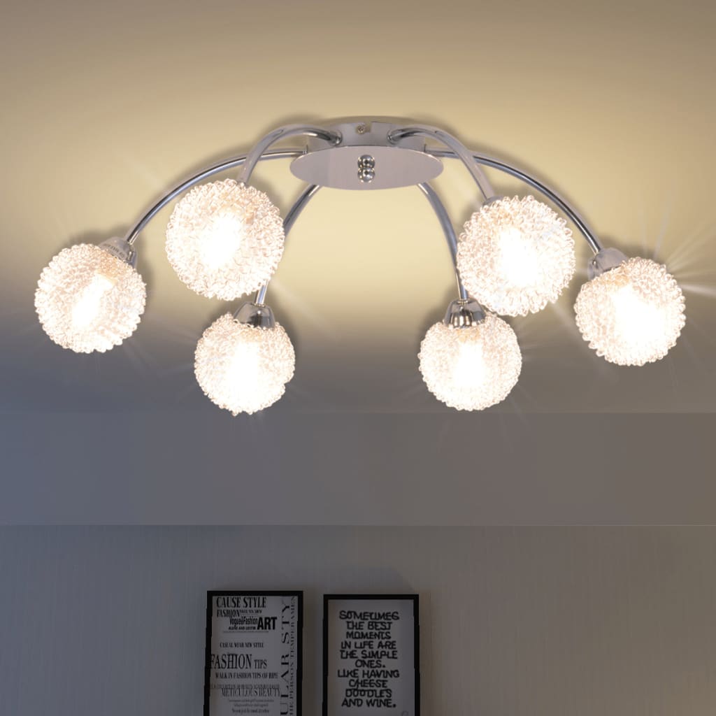Laelamp 6 LED-pirniga, G9 240 W