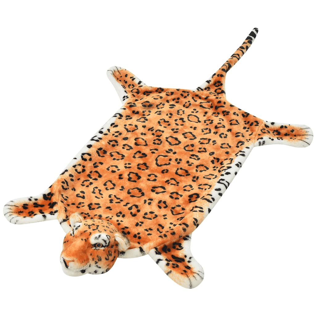 Leopardikujuline vaip, plüüs 139 cm pruun