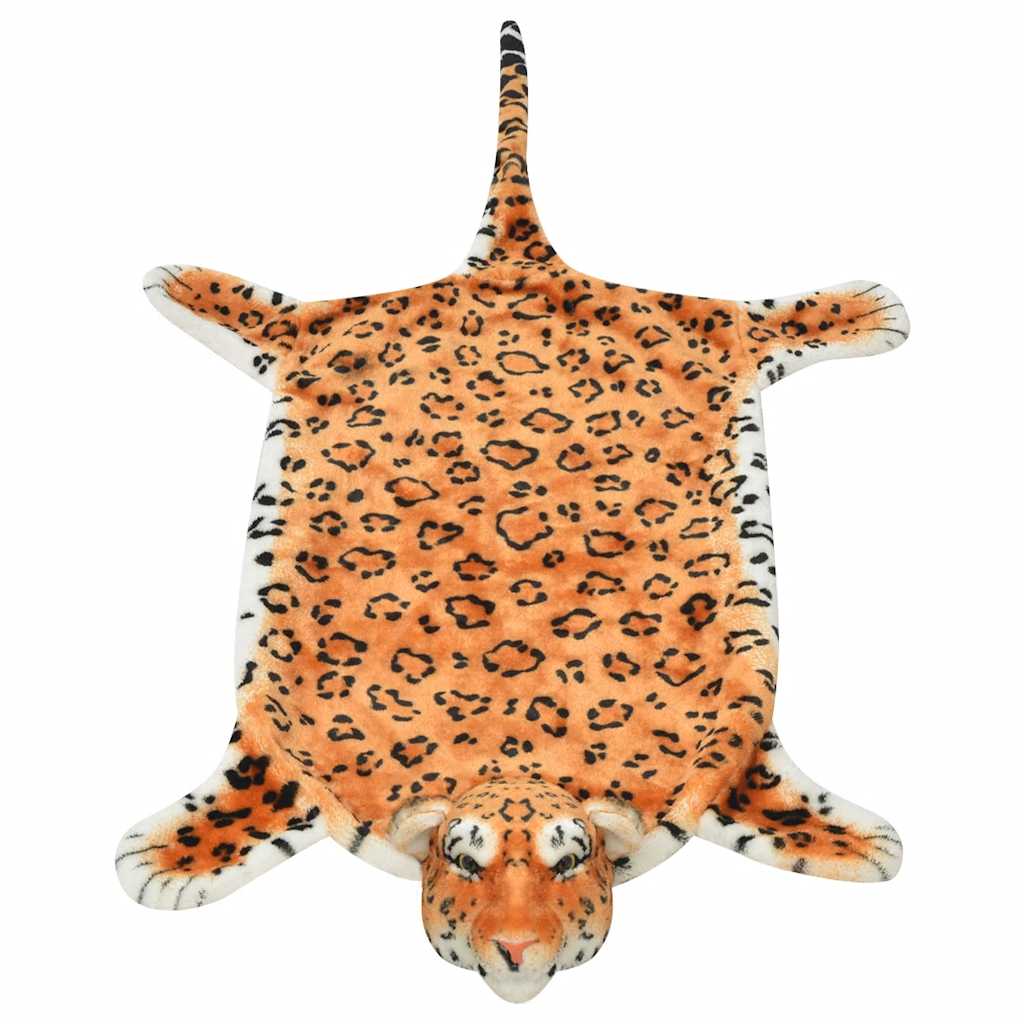 Leopardikujuline vaip, plüüs 139 cm pruun