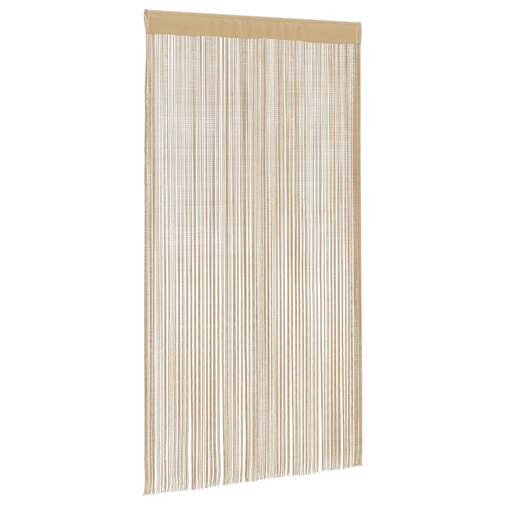 Nöörkardinad 2 tk, 140 x 250 cm, beež