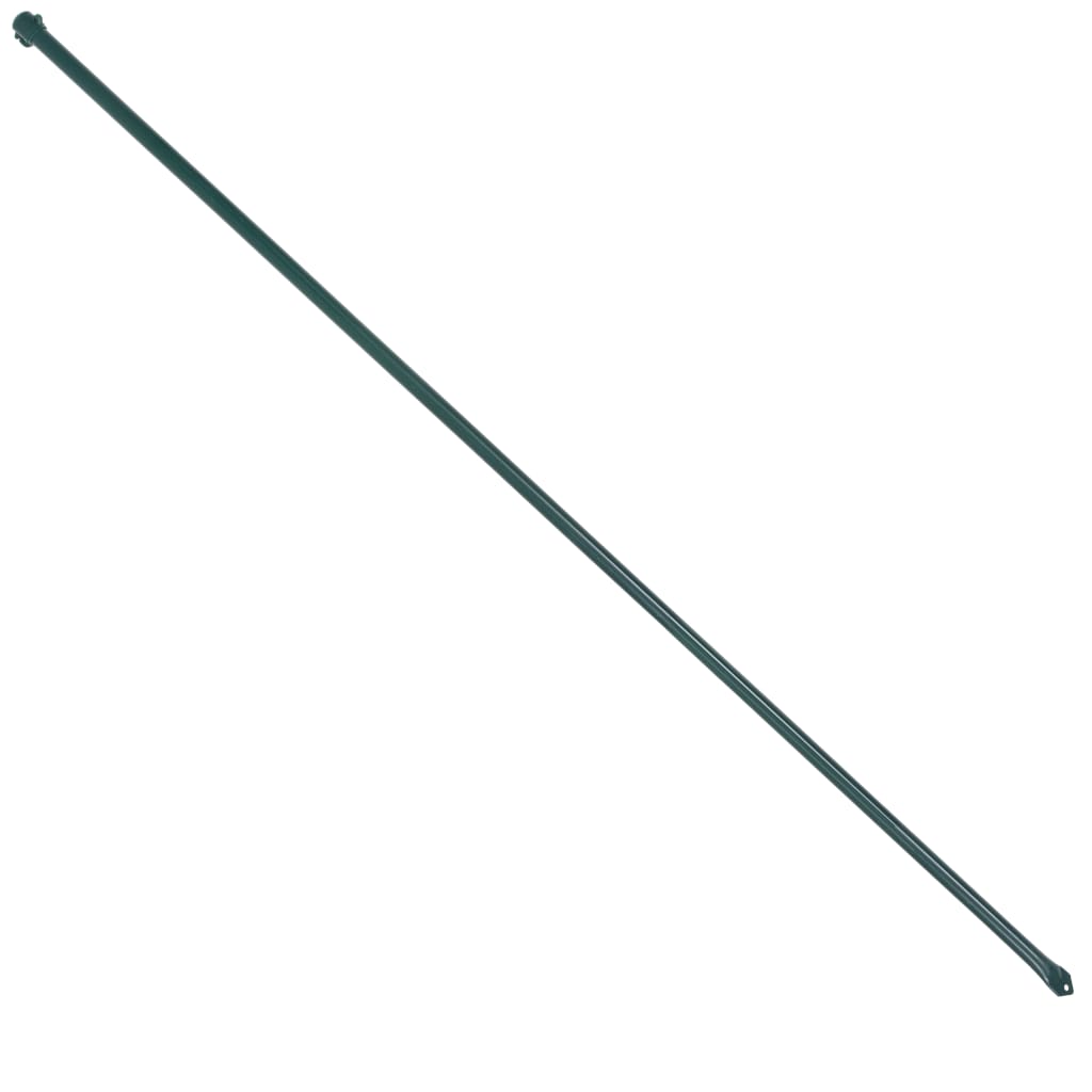 Aiappostid 10 tk, 1,5 m, metallist, roheline