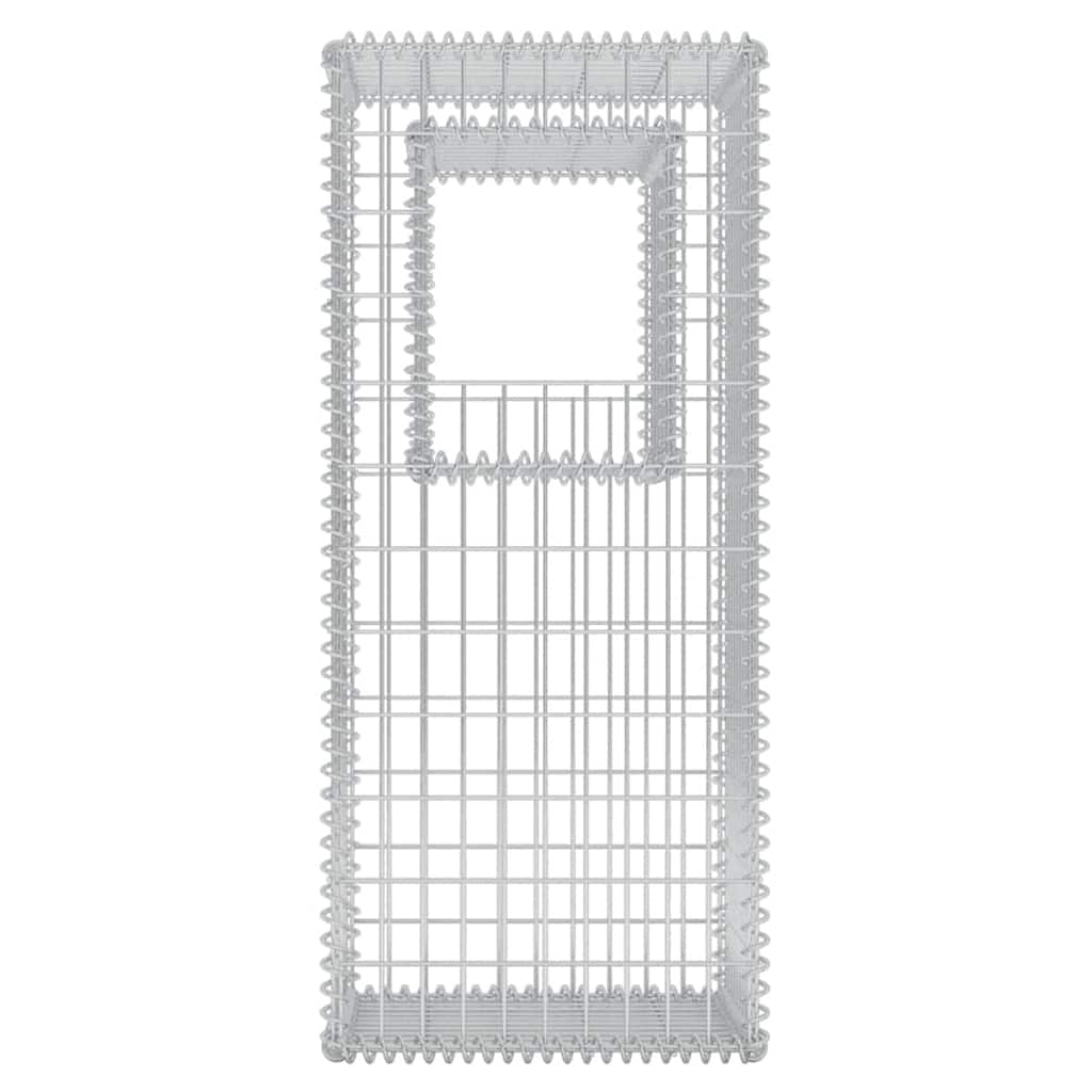 Gabioonkorvid-taimekastid, 2 tk, teras 50 x 50 x 120 cm