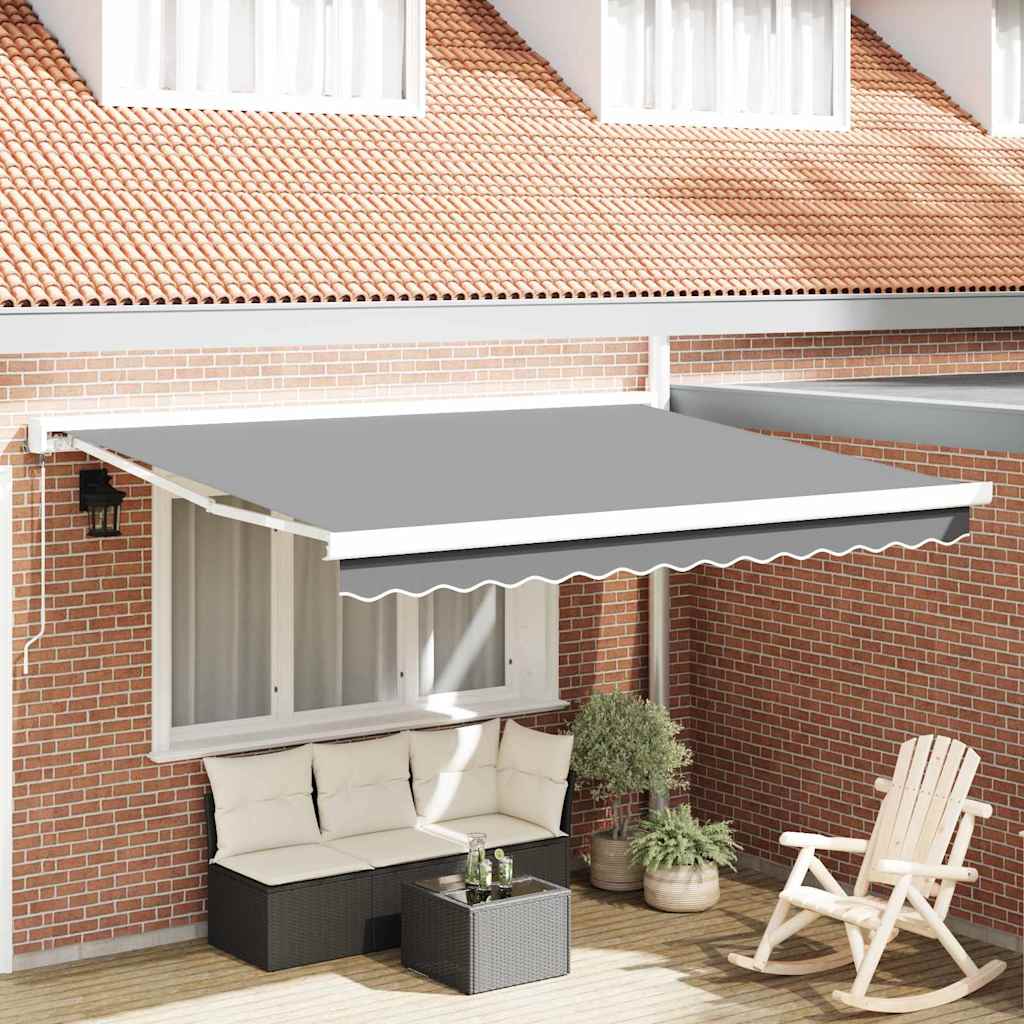 Kailastud raam Valge 350 x 250 cm Alumiinium
