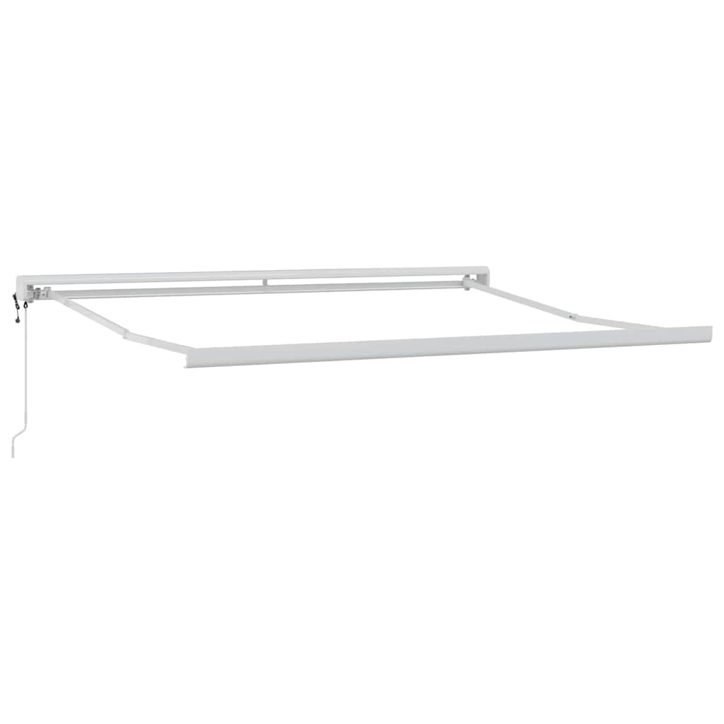 Kailastud raam Valge 350 x 250 cm Alumiinium