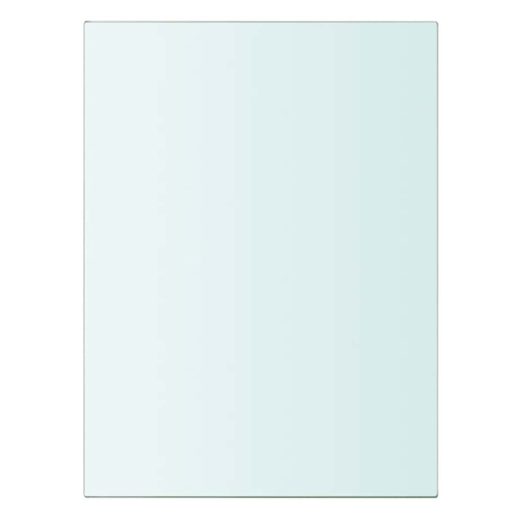 Klaasist riiuliplaat 20 x 15 cm läbipaistev