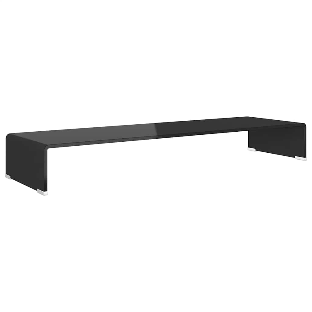 Telerialus klaasist 100 x 30 x 13 cm must