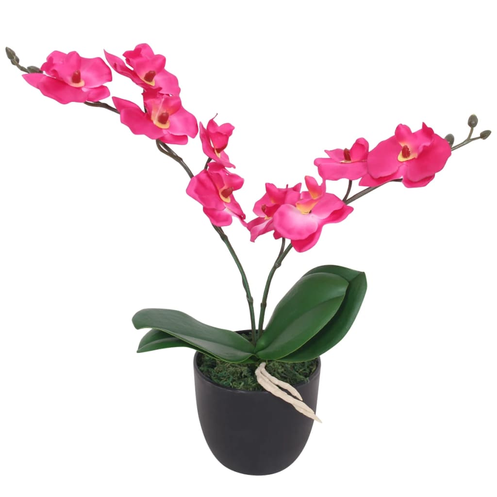 Kunstorhidee potiga 30 cm, punane