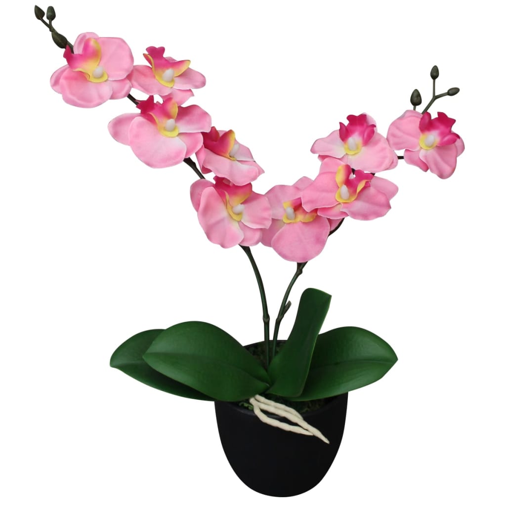 Kunstorhidee potiga 30 cm, roosa
