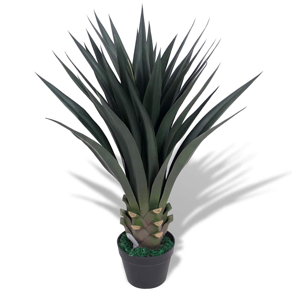 Kunsttaim tääkliilia potiga 85 cm, roheline