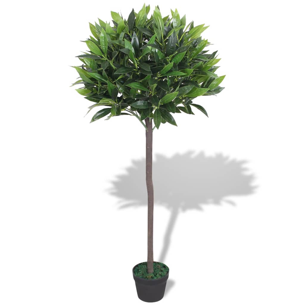 Kunsttaim laakeripuu potiga 125 cm, roheline